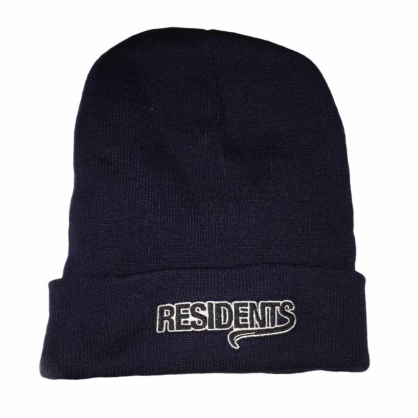Residents Black & White Beanie