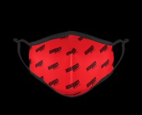 Residents Red Face Mask