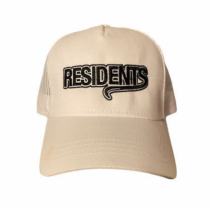 Residents White Trucker Hat