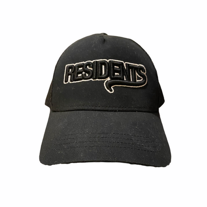 Residents Black Trucker Hat