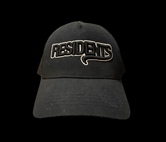 Residents Black Trucker Hat