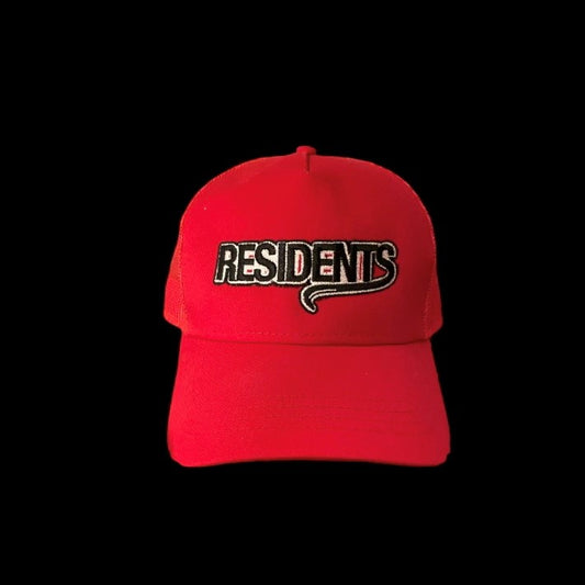 Residents Red Trucker Hat